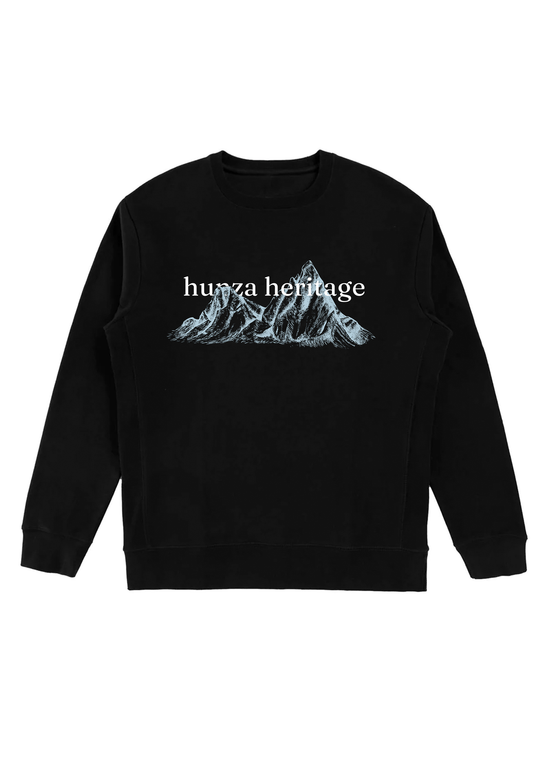Hidden Mountain Sweater Black
